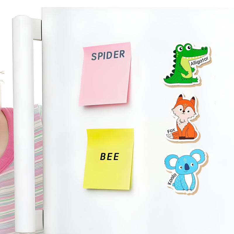 Animal Magnetic Stickers 26 Unique Patterns Durable PVC for Fridge and Dishwasher - Image 3
