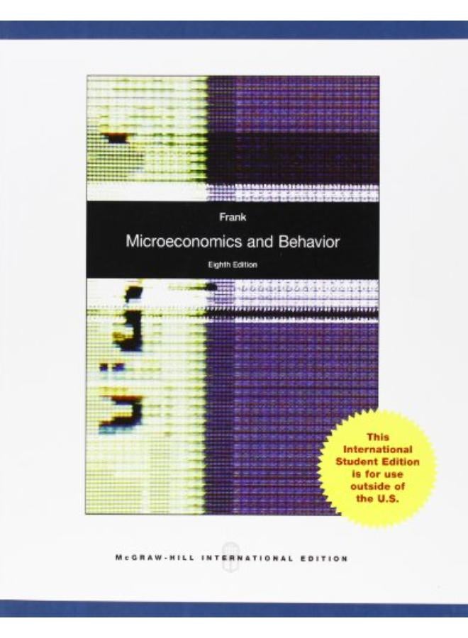 Microeconomics and Behavior 