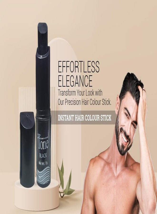Eve-n Hair Dye Stick Black 7gm 3pc True Tone Instant root touch up stick temporary hair dye - Image 4