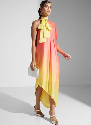 Ombre Halter Dress