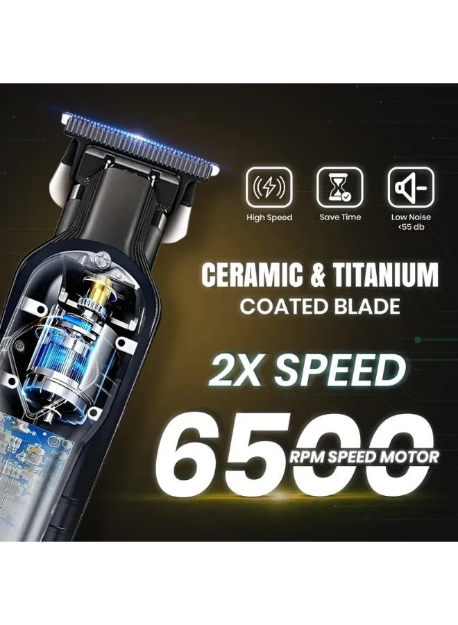 VGR V-930 Professional Hair Clipper and Beard Shaver Trimmer red - Image 2