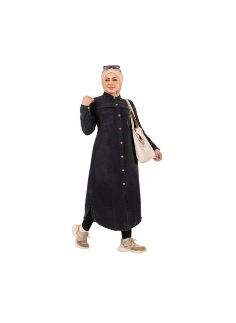 Tunic made of jeans, for women
