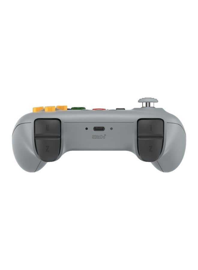 8BitDo 64 2.4G Wireless Controller for Original N64 Console, Analogue 3D, and Windows (Grey) - Image 2