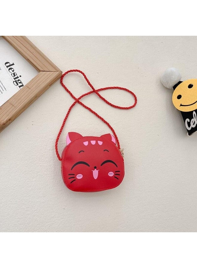 New Cartoon Children Messenger Bag Cute Cat Children Fashion Coin Purses and Handbags Cute Boy Girl Mini Shoulder Bag 