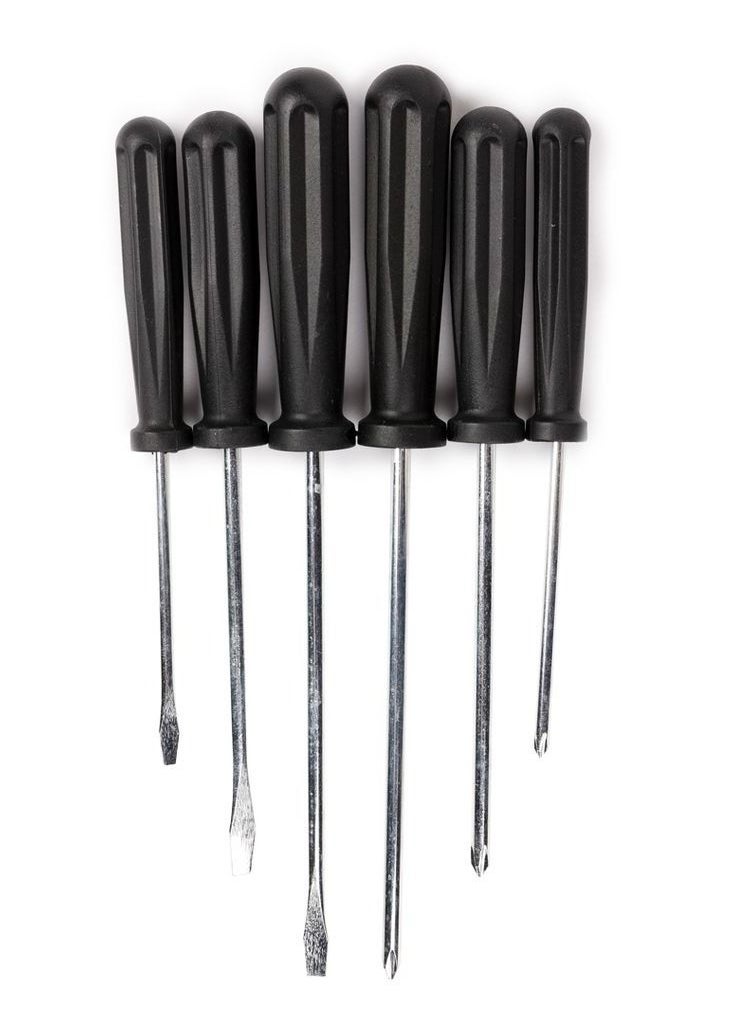 WMC TOOLS - Screwdriver Set Household Usage 6 pcs in a Blister - Image 1