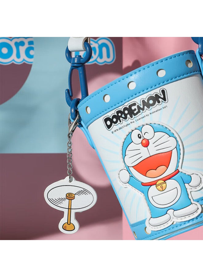 Beddybear Dual-use Children's Insulated Cup With Straw And Direct Drinking, 316 Stainless Steel Student Water Bottle, 600ml, Doraemon Design - Image 4