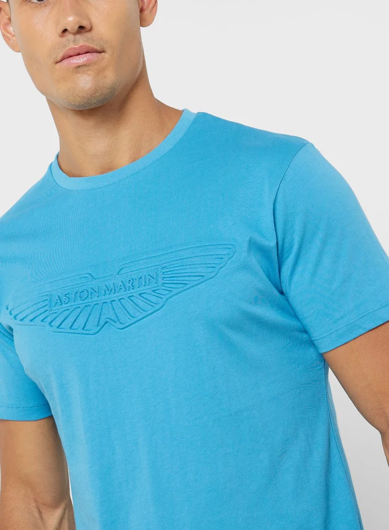 Hackett Embossed Crew Neck T-Shirt