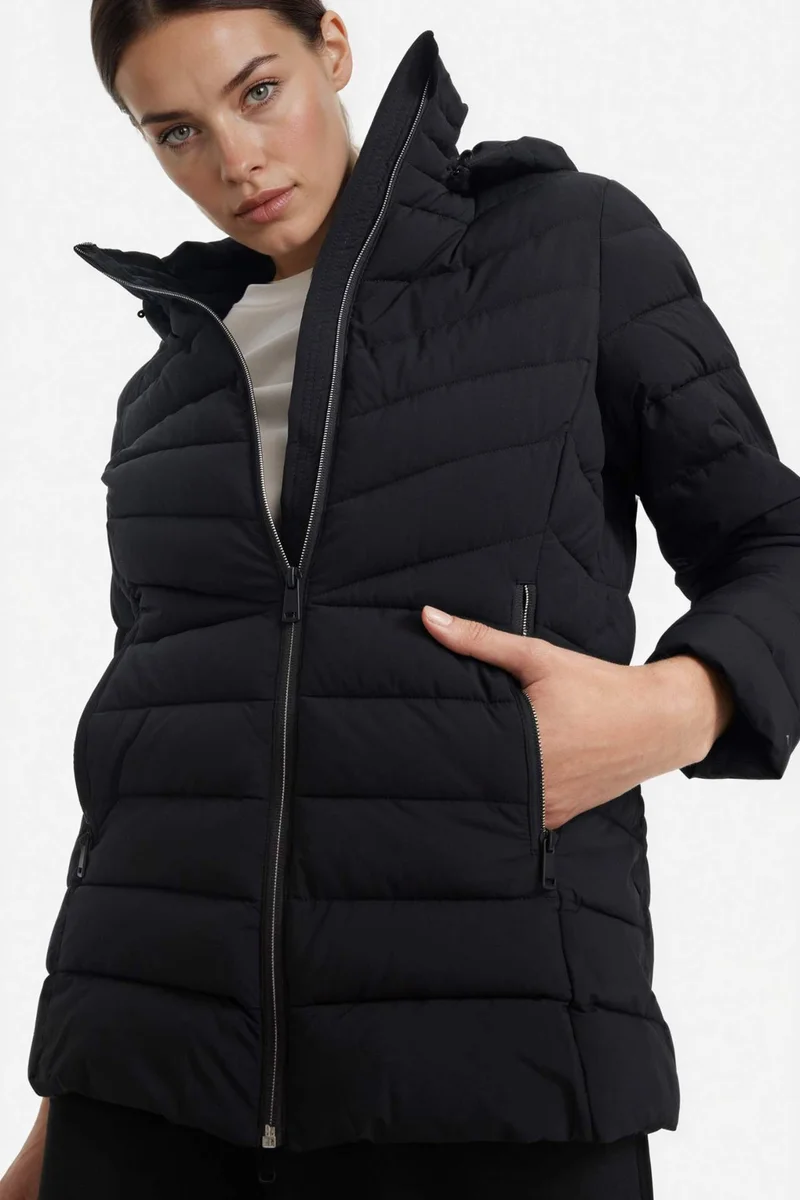 DeFacto DeFactoFit Regular Fit Hooded Zippered Waterproof Puffer Jacket
