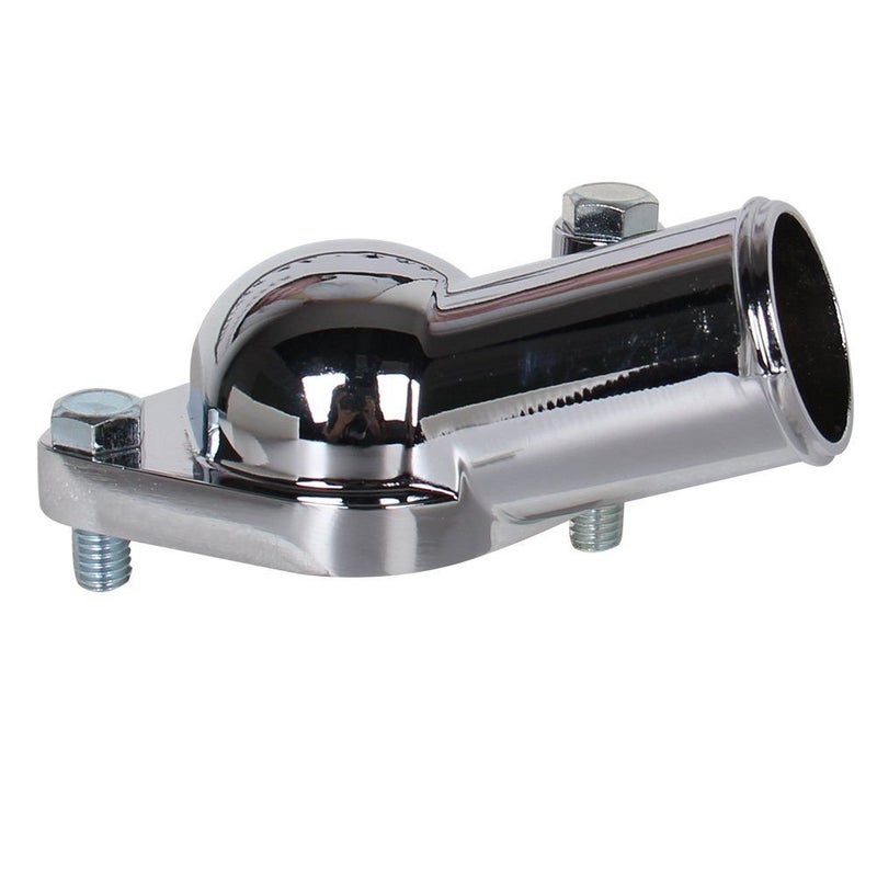 CarBole 21 Degree Chrome Water Neck Thermostat Housing Fit For Chevy V8 5.7L 350 454 Small Big Block - Image 4