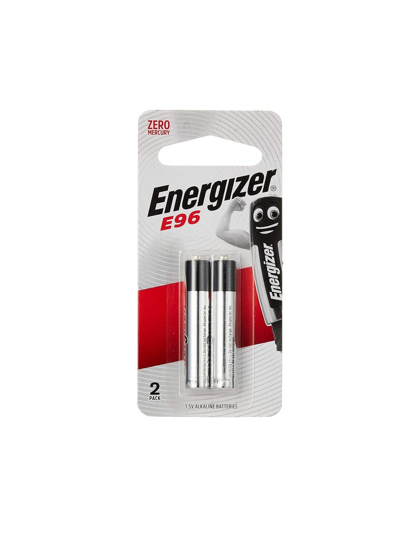 Energizer AAAA Alkaline Batteries E96 BP2 - Image 1