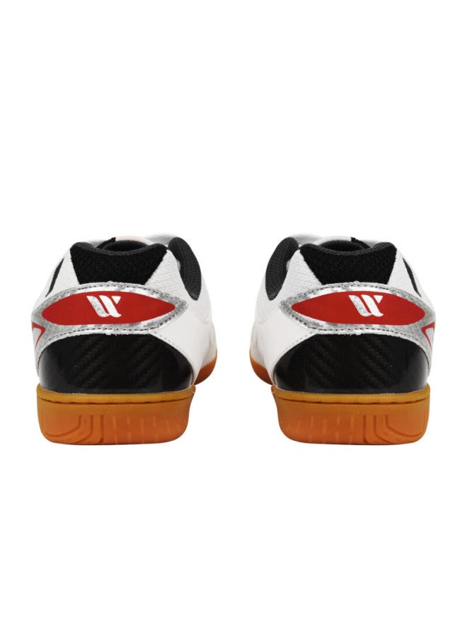 E-LIAN TT Winion Selected Table Tennis Shoes For Men And Women, Mesh Upper, Breathable Summer Table Tennis Sports Shoes, Starting Point White And Red, Size 45 - Image 5