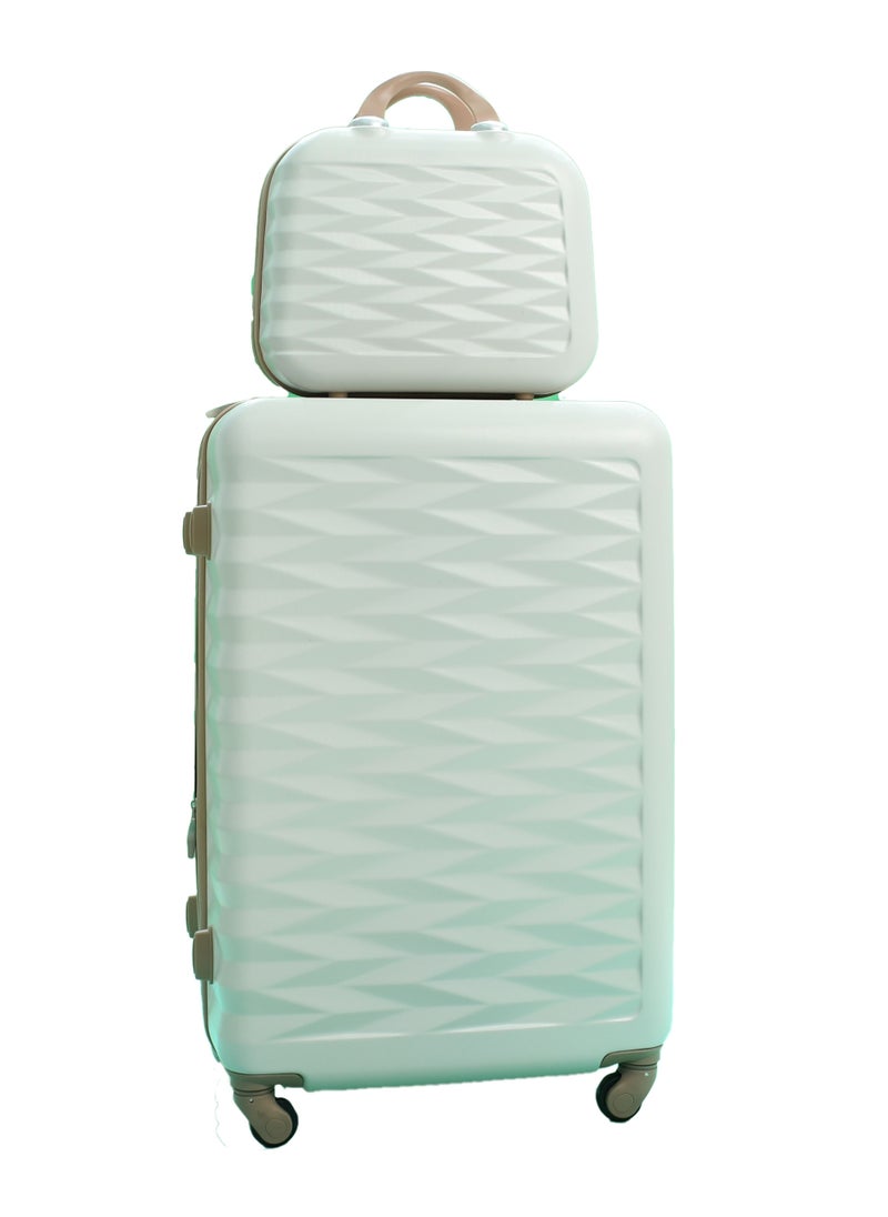 MORANO - 4-Piece ABS Spinner Luggage Trolley Set - Image 1