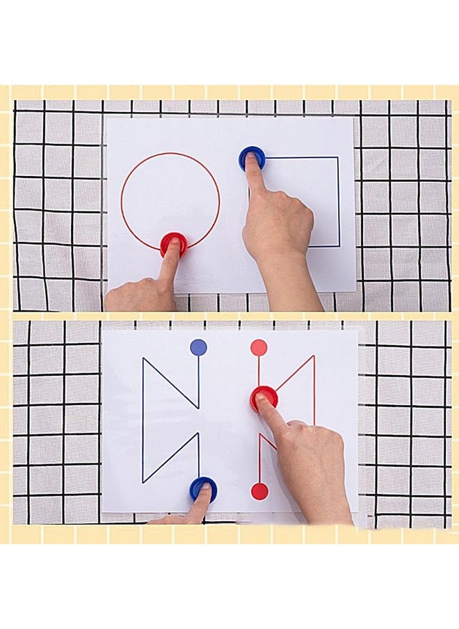 KIDWILL - KIDWILL 2-in-1 Brain Training Games, Finger Maze & Pen Control for Logical Thinking, Creativity-Perfect for Kids & Adults, Memory Card Game, Left and Right Brain Development, Learning Puzzle Workbook - Image 1