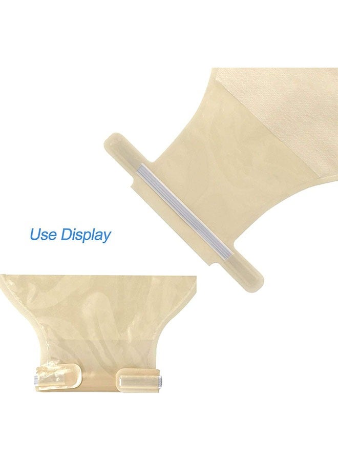 Generic One Piece Ostomy Colostomy Bags, Ostomy Supplies, Drainable Ostomy Pouch for Ileostomy Stoma Care,20-65mm,10pcs  - Image 3