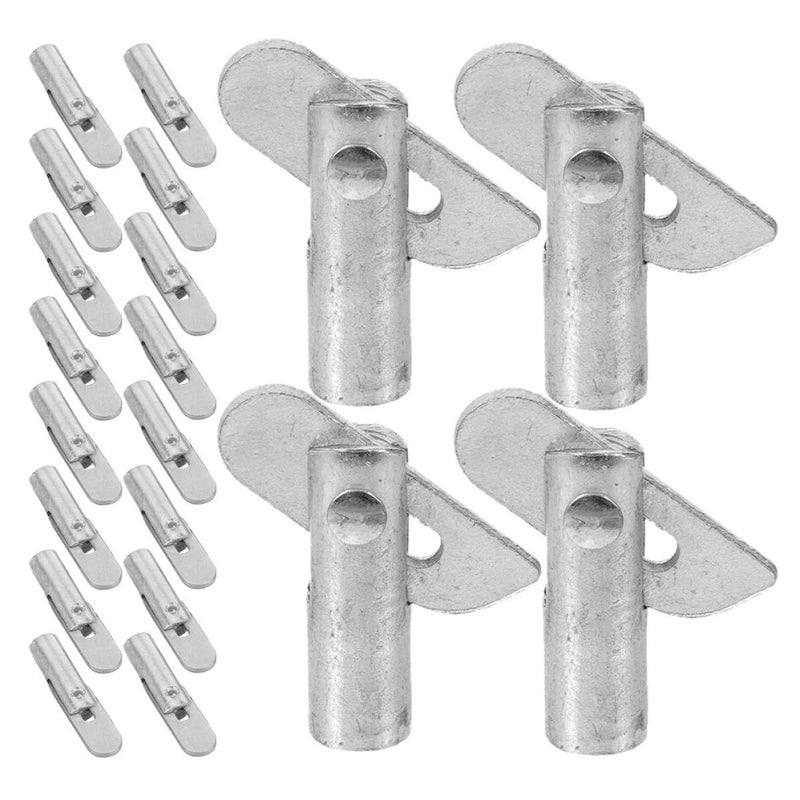 20 Pcs Scaffolding Locking Pins Galvanized Steel Guardrail Bracket Fixing Pins For Scaffold Coupling And Repair - Image 2