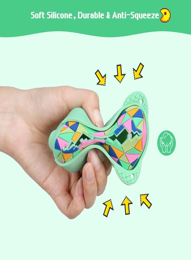 BOVKE Silicone Cover Case for Bitzee Magicals Interactive Toy with 20 Characters Inside, Bitzee Magicals Digital Pet Protective Skin Sleeve for Bitzee Virtual Electronic Pets Kids Toys, Green - Image 5