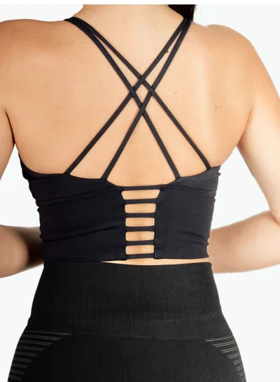 THUGFIT THUGFIT AeroFit High-intensity Long Line Sports Bra - Black