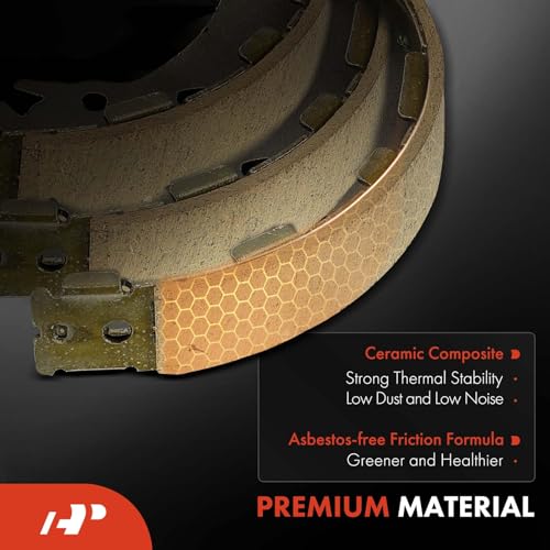 A-Premium Rear Brake Shoes Set Compatible with Hyundai Elantra 2017-2019, Accent 2012-2017, Venue 2020, 4-PC - Image 4