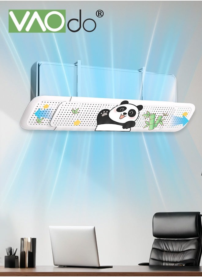 VAOdo Retractable Air Conditioner Air Deflector Matches 99% of Air Conditioner Models Air Conditioner Baffle Air Conditioner Accessory Thick Material Easy Installation  - Image 1
