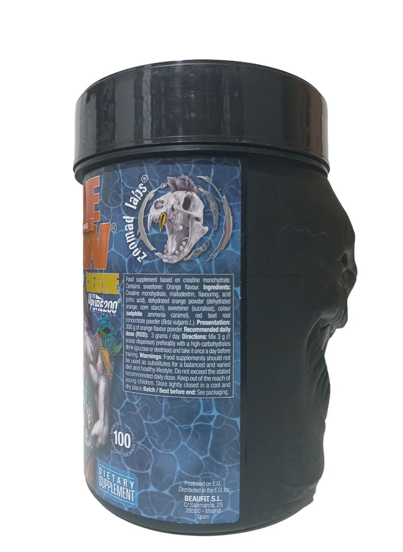 zoomad labs Zoomad Labs One Raw Creatine Silk Orange 300g  - Image 2