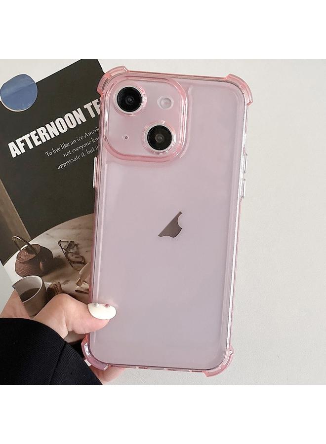 S-TOP Case For iPhone 14 Plus Transparent Four-corner Shockproof TPU Phone Case - Image 1