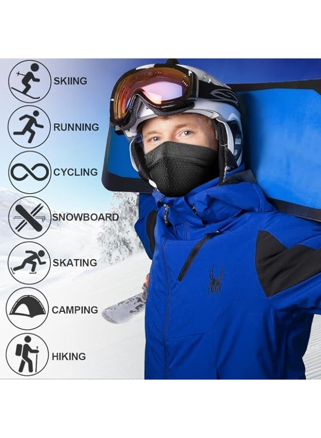 SYOSI 2 PCS Winter Neck Warmer Gaiter Windproof Face Mask  for Motorcycling, Cycling & Outdoor Sports - Image 3