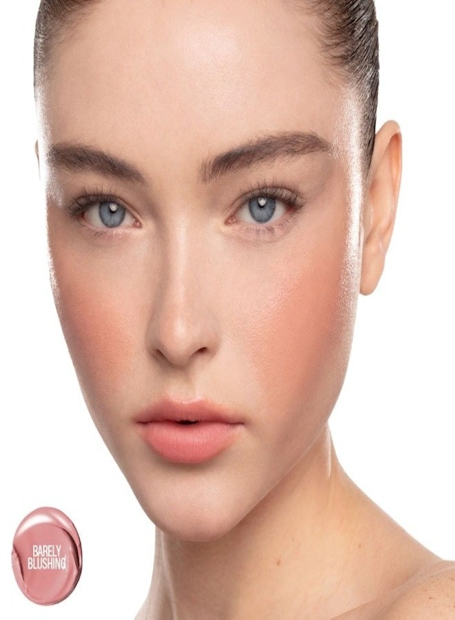 MAKEUP BY MARIO Soft Pop Plumping Cream Blush Veil 5g – Shade Barely Blushing – Natural Flush, Hydrating, Buildable Color, Luminous Dewy Finish - Image 3