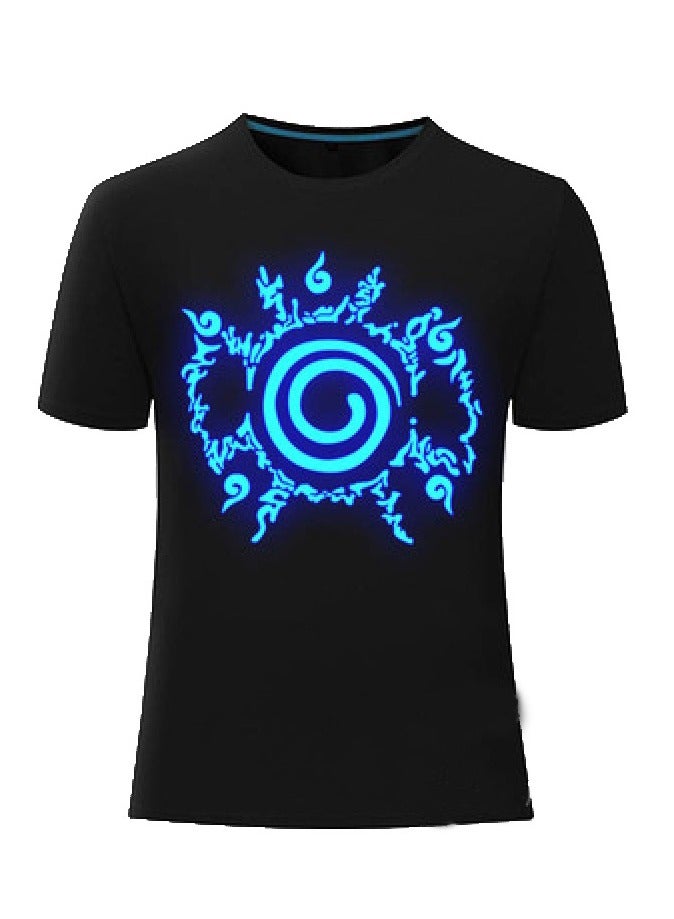 KUYING New Naruto Night Light T-shirt  - Image 1