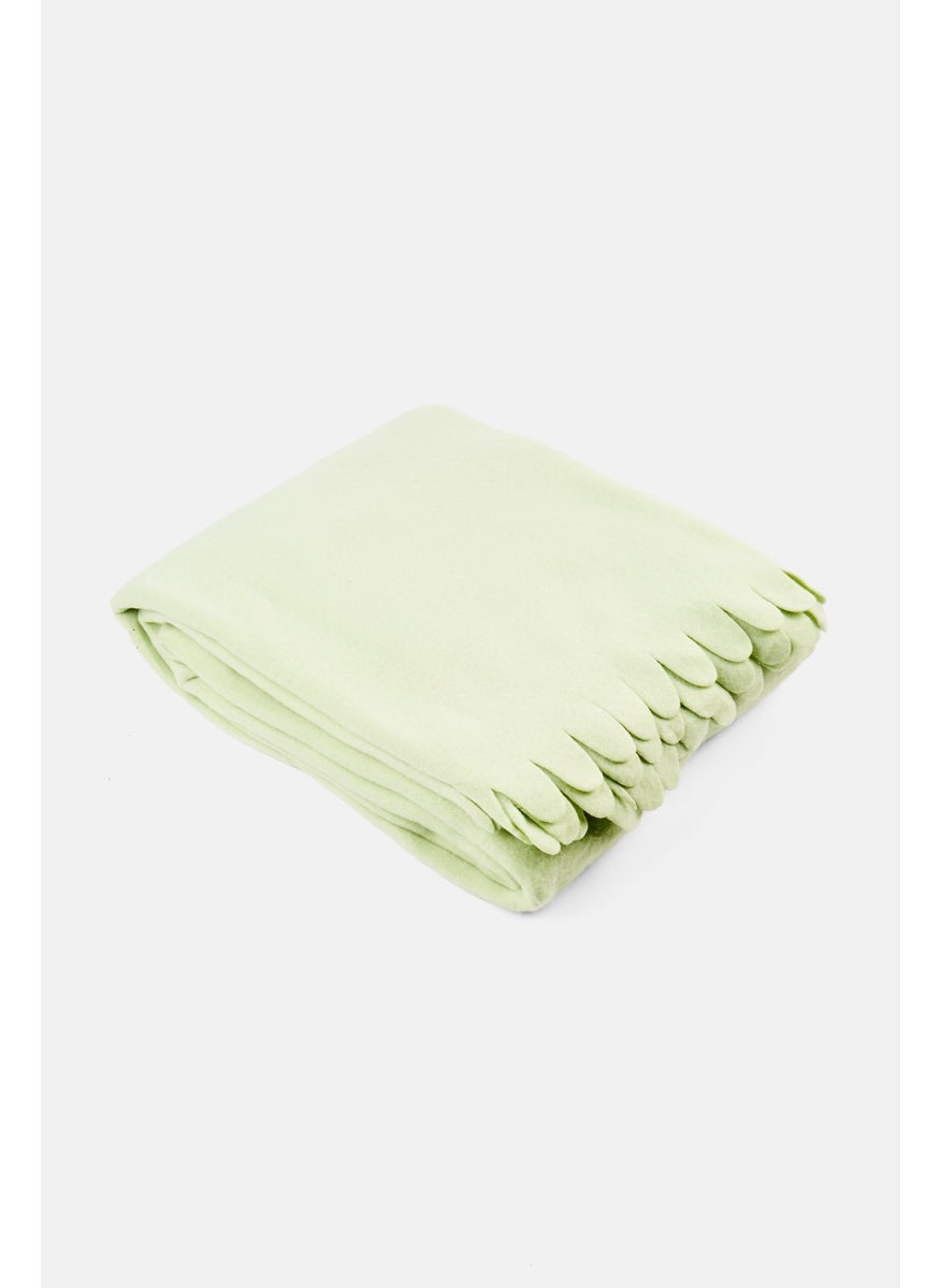 Nanette lepore Polar Fleece Blanket 150 x 200 cm, Light Green  - Image 3