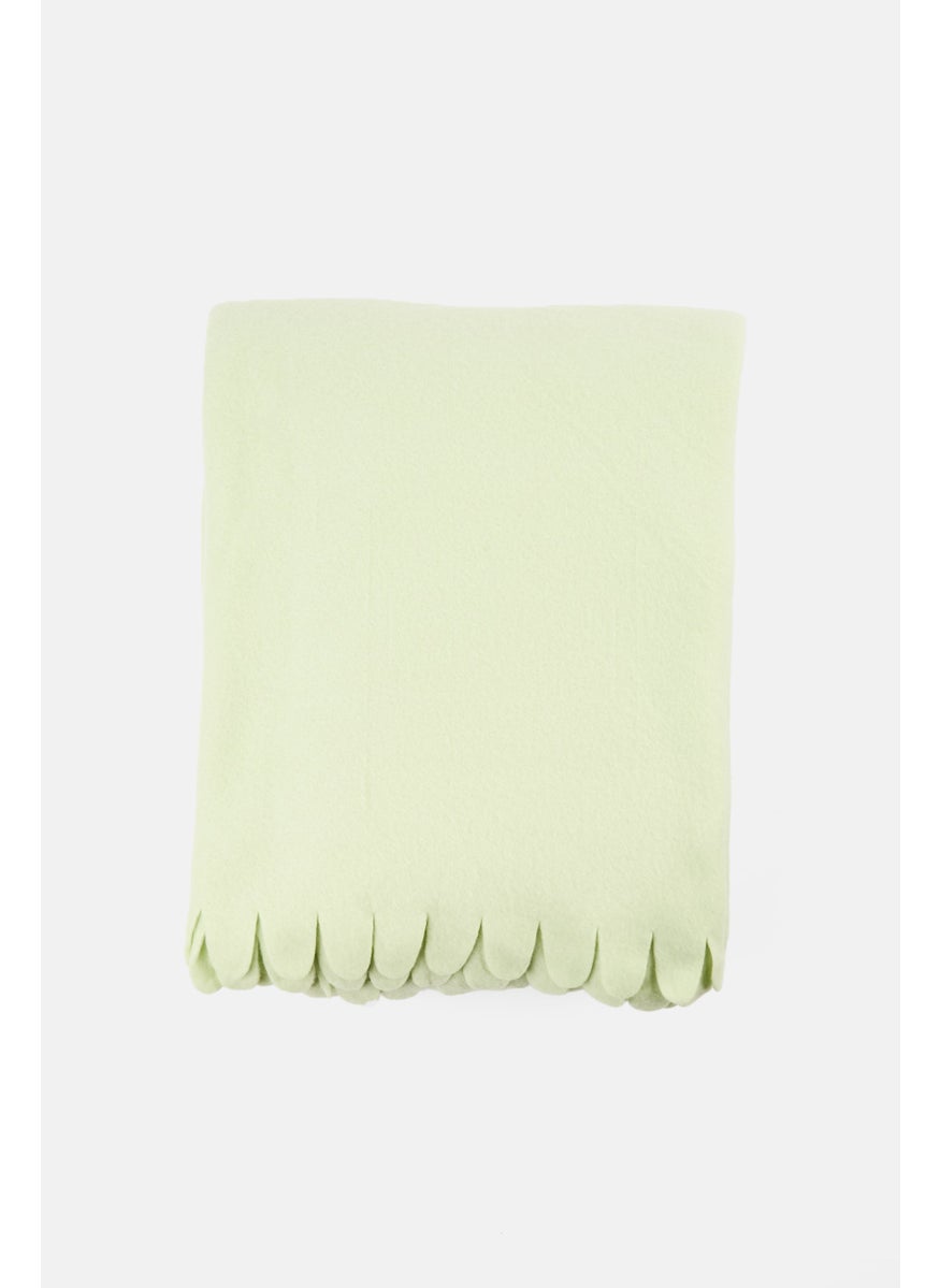 Nanette lepore Polar Fleece Blanket 150 x 200 cm, Light Green  - Image 1