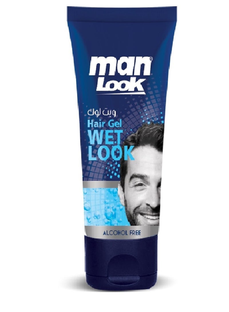 Man look WET LOOK HAIR GEL 250ML