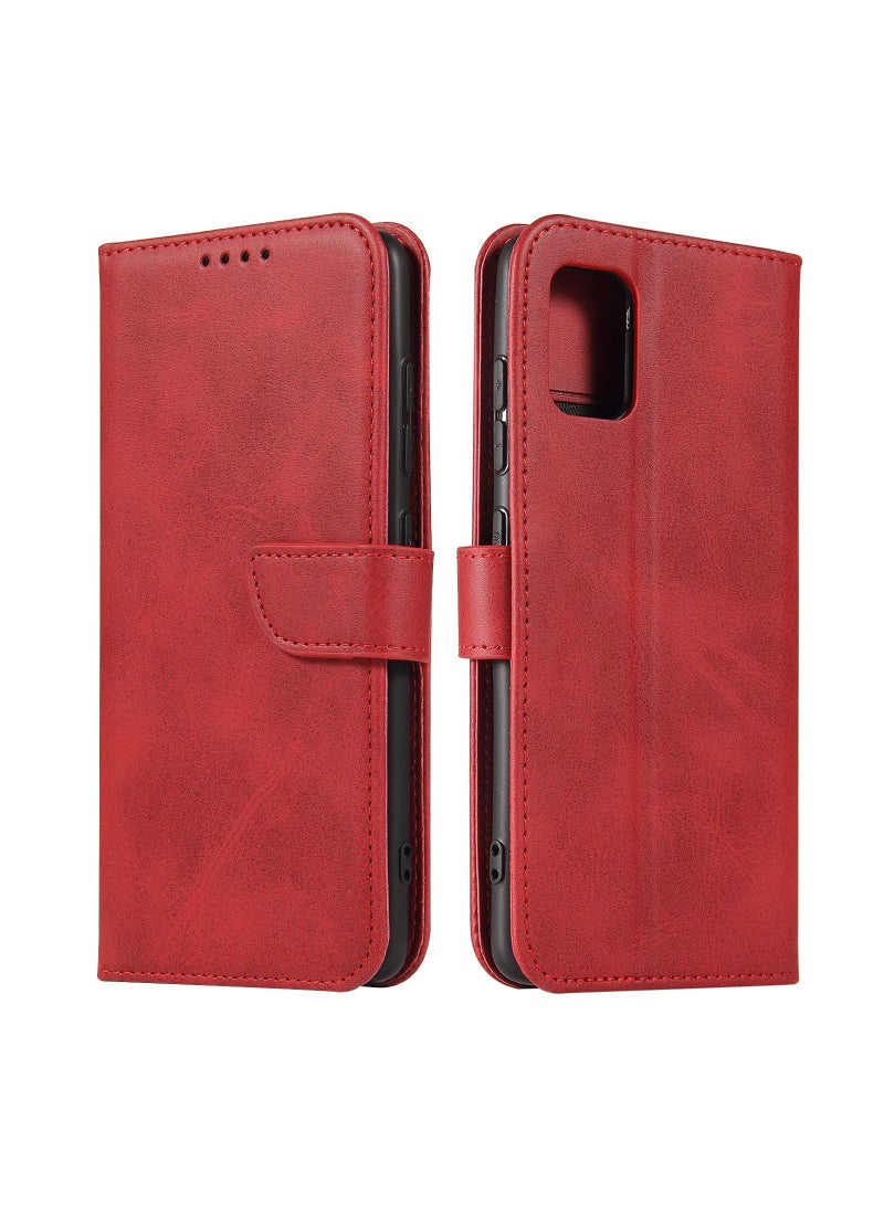 Loquat Suitable For Samsung Flip Type Solid Color Fall Proof Phone  Case - Image 1