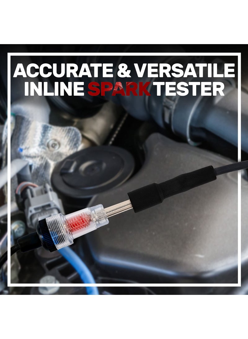 Inline Spark Plug Tester Engine Ignition Tester Straight Boot Ignition Tester - Image 5