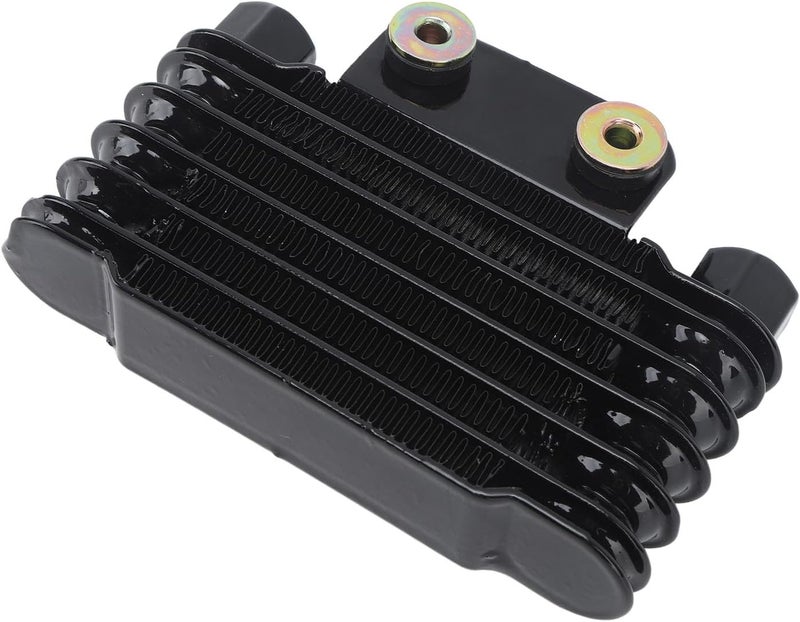 Motorcycle Engine Oil Cooler, Aluminum Oil Cooler for Motorcycles, High Performance Cooling System with M8 M12 Ports, Strong Durable Design for Off Road Vehicles ATVs 50CC - 150CC (M8) - Image 4