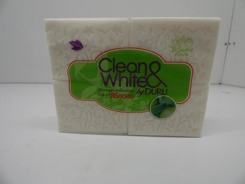 Duru Clean White Apple Soap 4 X 125 G Duru - Image 1