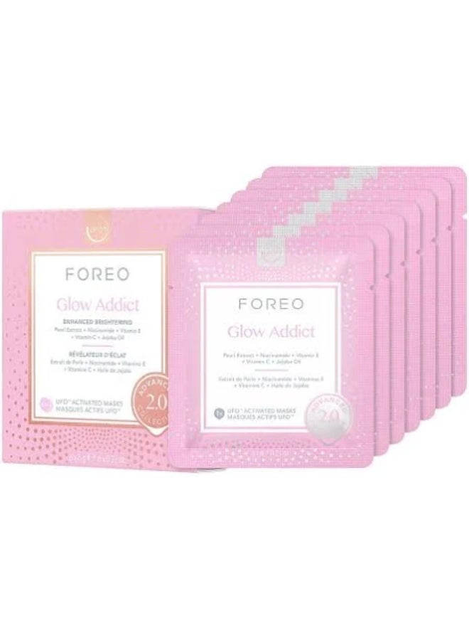 فوريو قناع الوجه المنشط فوريو يو إف أو™ جلو أديكت 2.0، 6 × 6 غرام - Image 4