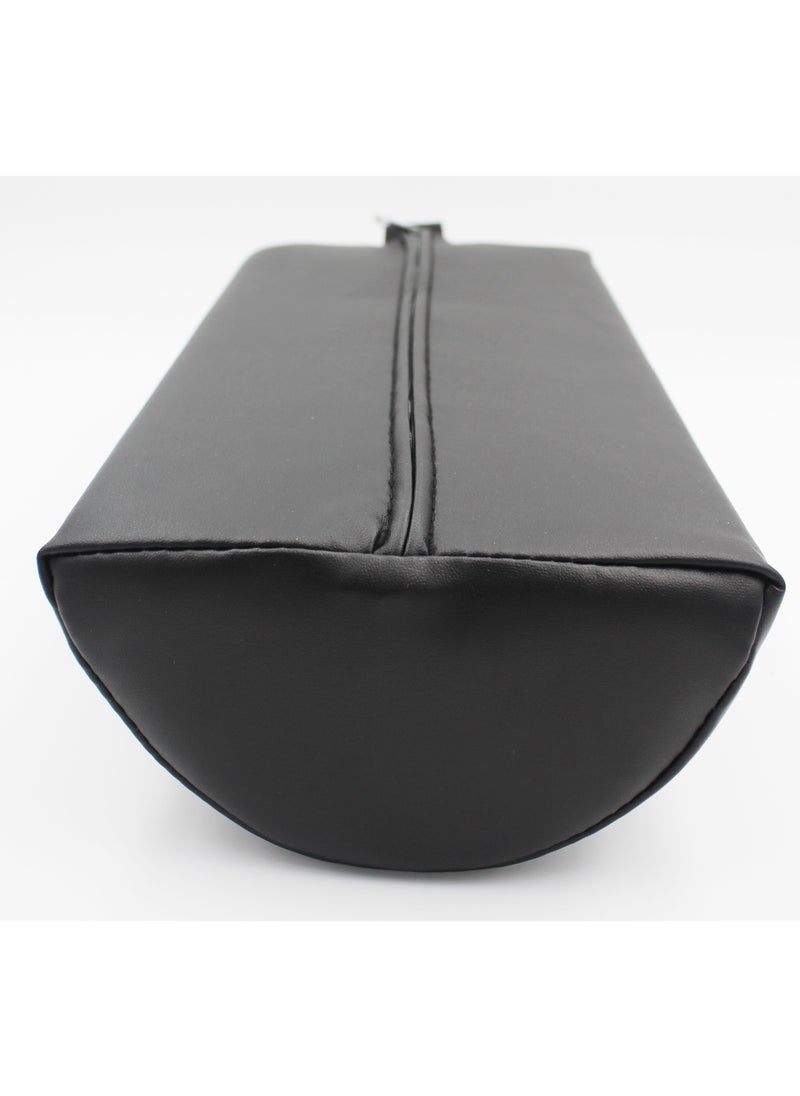MASTER MASSAGE EQUIPMENT Small Semi Round Bolster, Easy-To-Clean Silky Soft Pu Upholstery, Water, Oil, And Abrasion Resistant, 15Cm Width X 7.5Cm Height X 33Cm Length (Black)  - Image 4