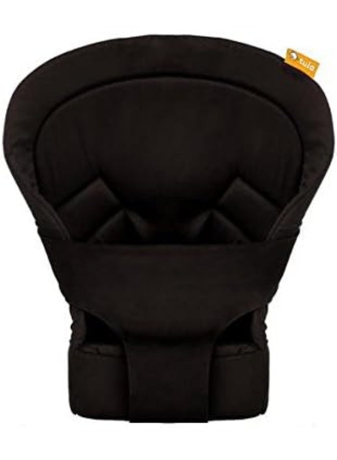 Tula (Black) - Ba Black Infant Insert for Standard Baby Carrier, Newborn Carry from 3.2-6.8kg - Image 1