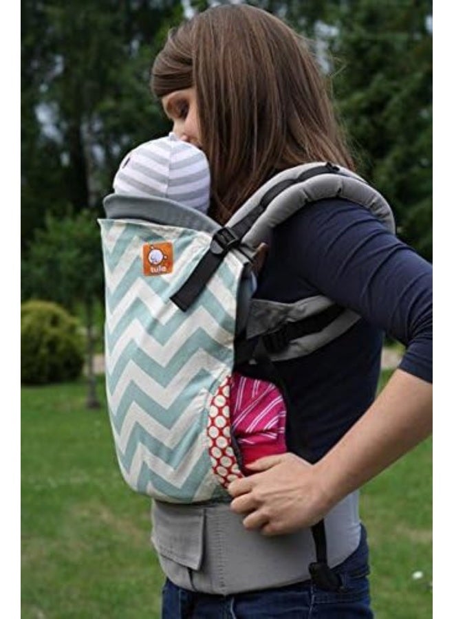 Tula (Black) - Ba Black Infant Insert for Standard Baby Carrier, Newborn Carry from 3.2-6.8kg - Image 3