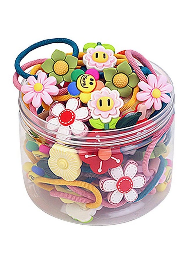 Shining Diva Fashion - Shining Diva Fashion 20 pcs Combo Elastic Hair Bands Ties Accessories for Kids Baby Girls Women (rrsd14744hb) - Image 1