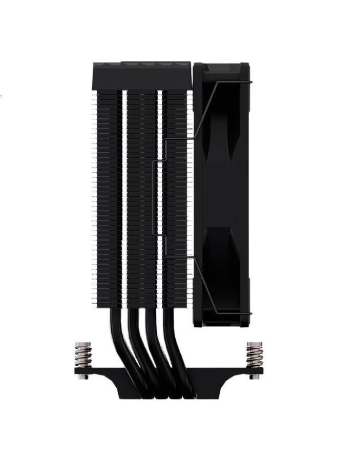 Valkyrie Aq125 Black Vk Cpu Air Cooler, Anti-Gravity Four Heat Pipes Direct Touch, 12Cm Fan, Compatible With Lga1700 Am5 - Image 2