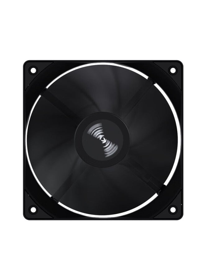 Valkyrie Aq125 Black Vk Cpu Air Cooler, Anti-gravity Four Heat Pipes Direct Touch, 12cm Fan, Compatible With Lga1700 Am5 - Image 3