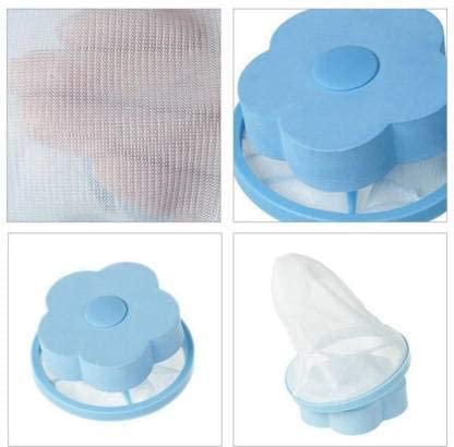 عرض مثير أفضل مجموعة تنظيف 1 قطعة فلتر شبكة غسالة 5 قطع كرات غسيل قابلة لإعادة الاستخدام 1 قطعة إسفنجة فرك سطح صلب بني اللون مثل ورق الصنفرة - Image 3