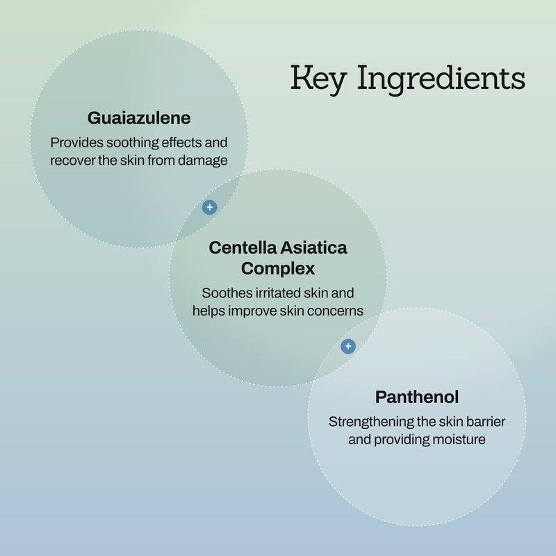 MEDITHERAPY Blue Centella Calming Cream - Hydrating Korean Face Moisturizer - Rapid Soothing Moisturizer Face Cream for All Types - Strengthening Skin Barrier for Glowing Skin - Non-Clogging Pore 3.38 fl oz. - Image 4