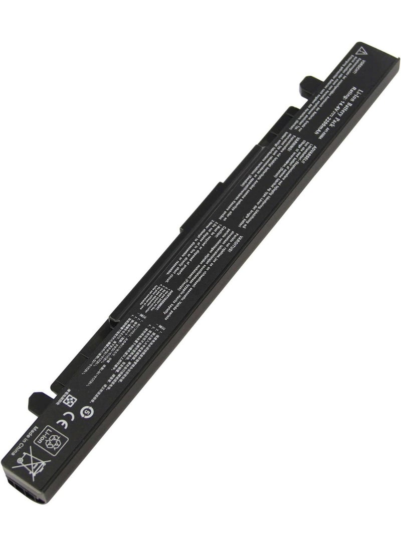 X550 Battery Replacement for Asus A41-X550 A41-X550A A450 P550 R510 X450 X550 A550C A450C X550A X550B X550C F550 F550l F550C F552 F552C P450 P450C P550C R510 R510C R510L R510D X452 X452C X452E - Image 1