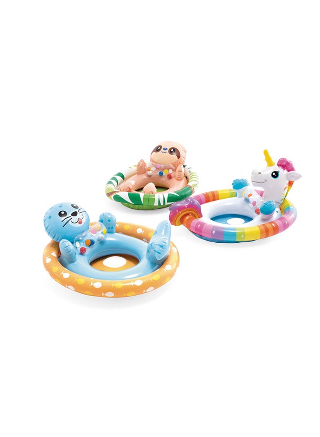 INTEX See-Me-Sit Rider Inflatable Pool Floats Age 3+ Years - Assortment Style may vary 2feet 2feet - Image 2