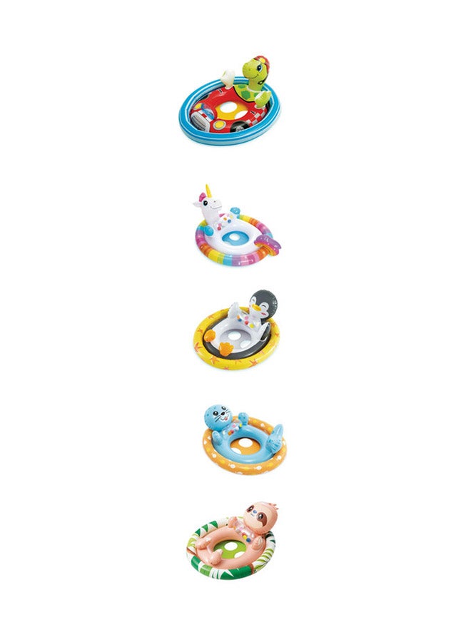 INTEX See-Me-Sit Rider Inflatable Pool Floats Age 3+ Years - Assortment Style may vary 2feet 2feet - Image 1