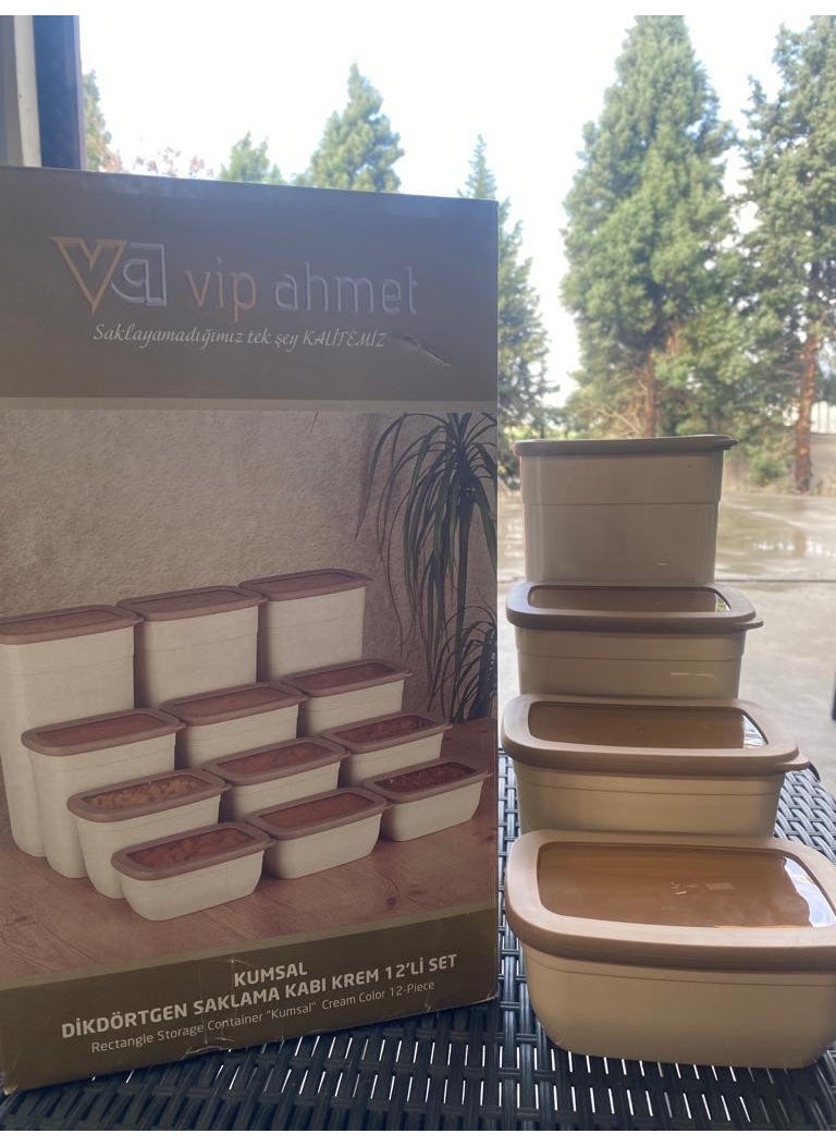 vip ahmet - VP-295 Beach D.d.sak. Cream Set of 12 - Image 1