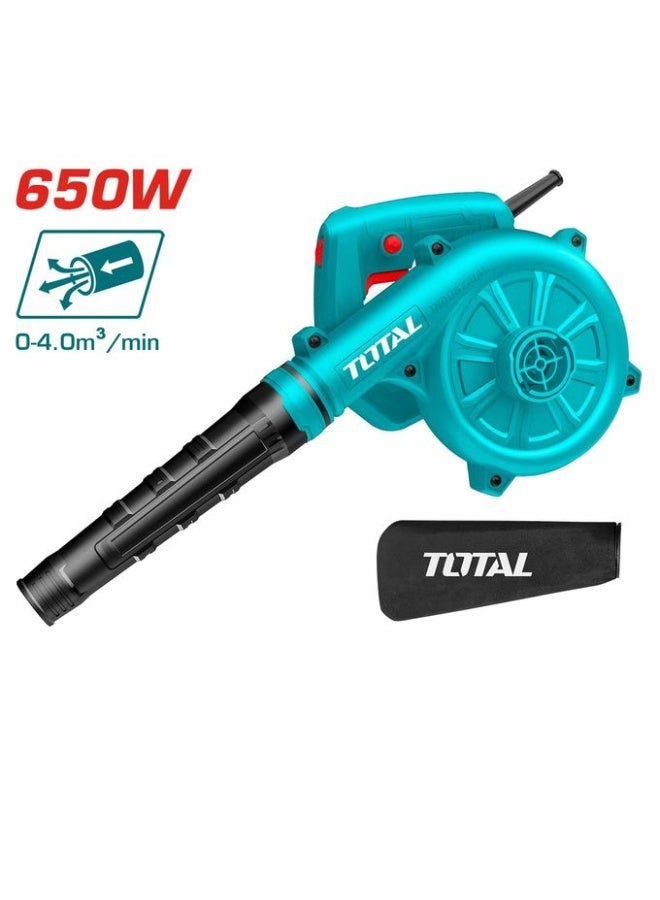 air blower 650 w Variable speed control + dust bag