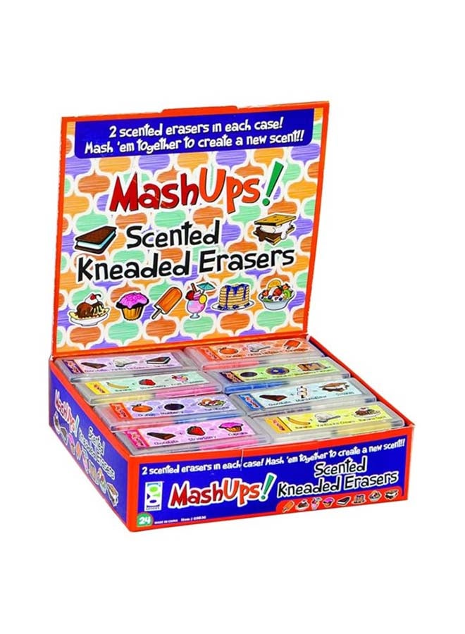 جيديس ممحاة قابلة للعجن من جِدِّس ريموند تريندي فريندز ميكس (عبوة من 24 قطعة) - Image 3